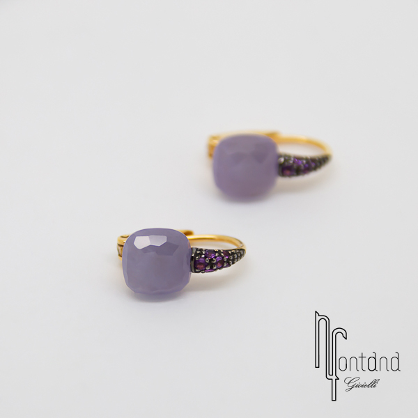 Orecchini simil pomellato discount